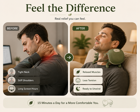 WarmGaze Deep Tissue Neck Massager