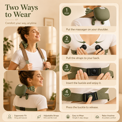WarmGaze Deep Tissue Neck Massager