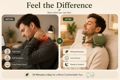 WarmGaze Deep Tissue Neck Massager